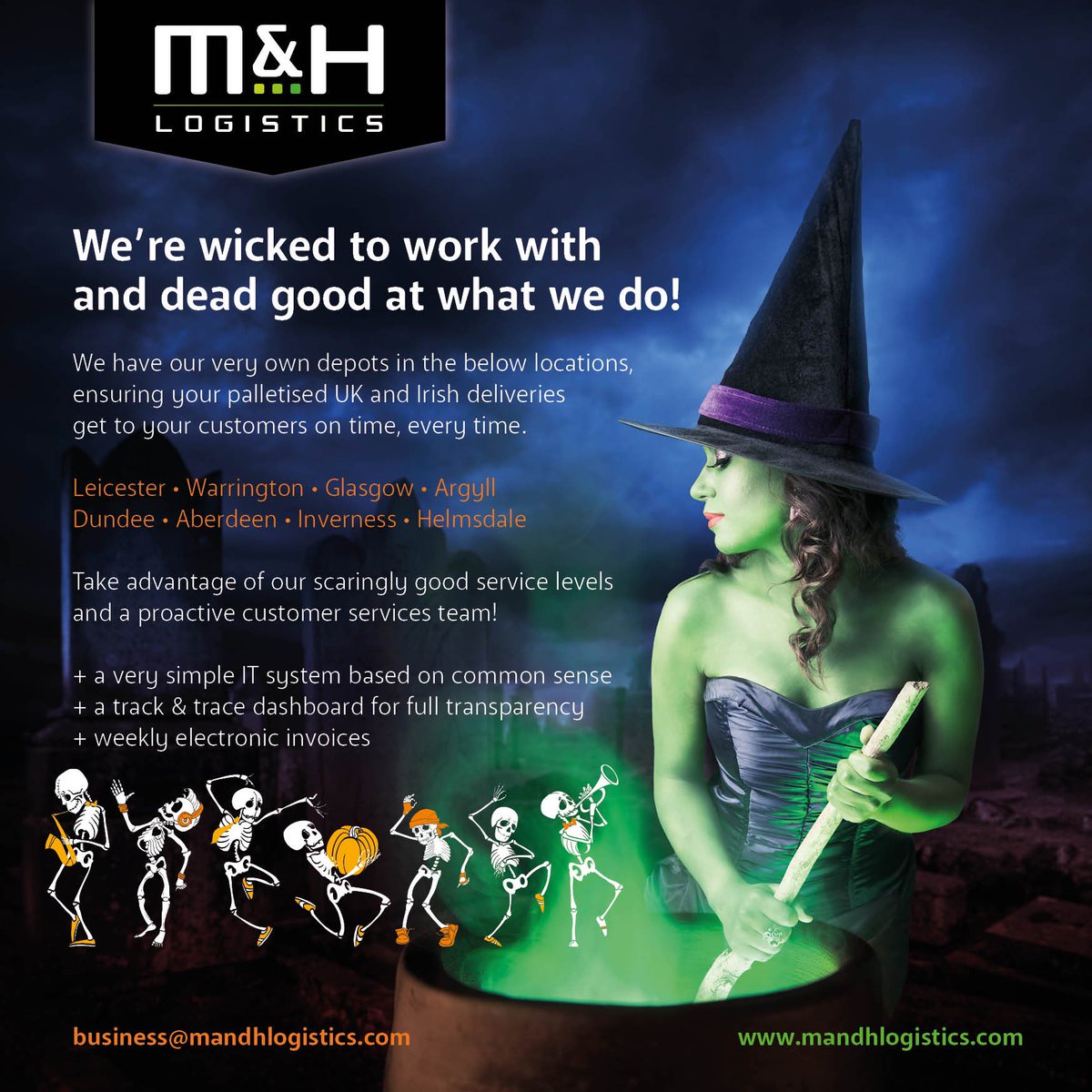 Hocus Pocus… is your transport company losing its focus?
We’re wicked to work with and dead good at what we do #TheOneDeliveringTheGoods <a href="/elonmusk/">Elon Musk</a>