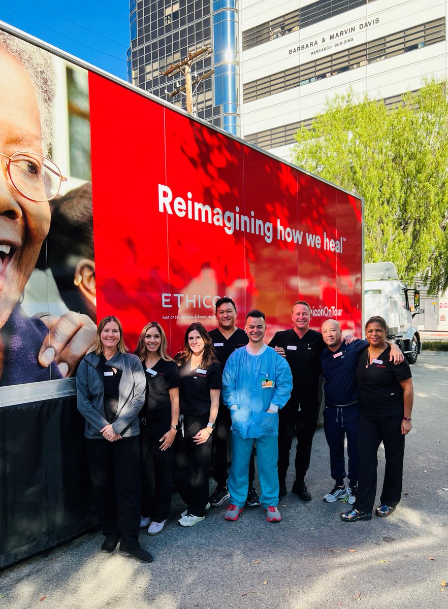 One week ago, we reimagined how we can show up as a premier <a href="/JNJMedTech/">Johnson & Johnson MedTech</a> partner to a premier, world class institution in Cedars-Sinai. Proud of @Ethicon for living into #ReimaginingHowWeHeal. Thank you to those who stopped by! #EthiconOnTour <a href="/JNJNews/">Johnson & Johnson</a> @JNJInstitute