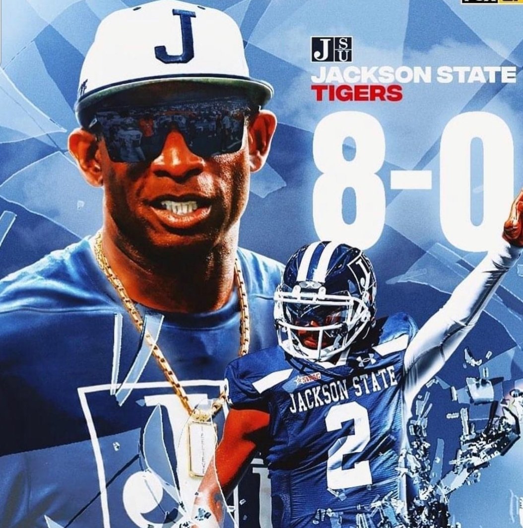Jackson State University 8-0 first time in program history