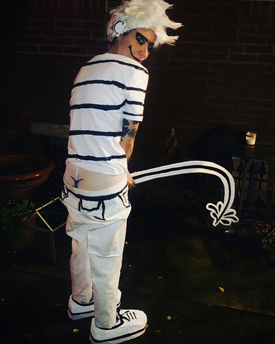 When the cat’s away, the mice piss. Happy Halloween.