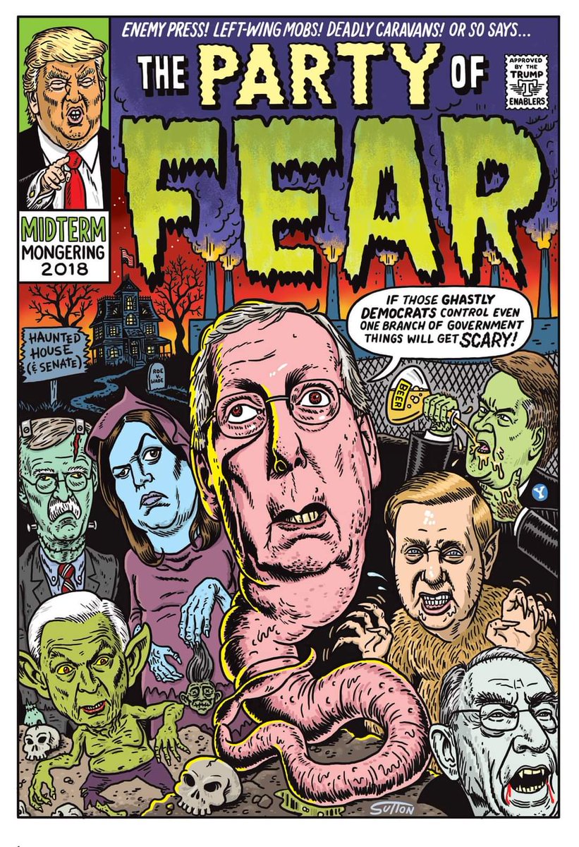 Last week to early vote! Let's keep the party of fear out of office. Hours are M-F, 8am-6pm.