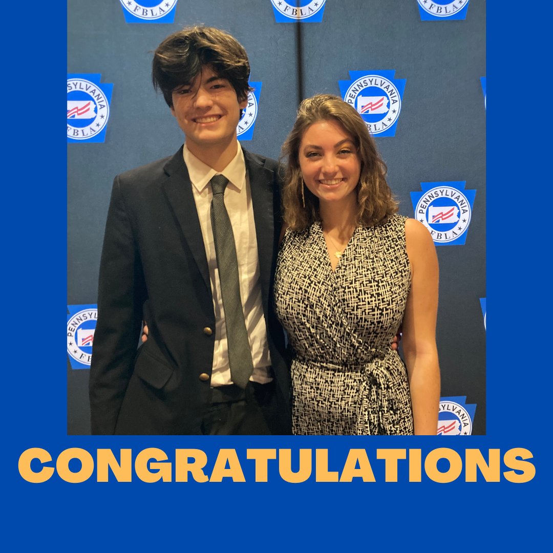 pafbla's tweet photo. Congratulations to the newly appointed PA FBLA Social Media Ambassadors, Kaelonnah Darlich and Akio Ohmoto. We are excited to see the social media content they create for us! https://t.co/X4S7Ev9XG8