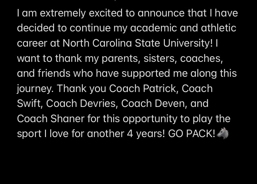 Dream come true! 🤩 GO PACK 🐺❤️ @CoachPatrick_ @SwiftCoach @KetarahD <a href="/Bolandev3/">Deven Boland</a> <a href="/carsonshaner_/">Carson Shaner Harris</a> <a href="/Mojo_Carolinas/">TN Mojo Hyatt/Grice</a> <a href="/Mojo__Coach/">Pedy Roberts</a> <a href="/Jake__Hyatt/">Jake Hyatt</a>