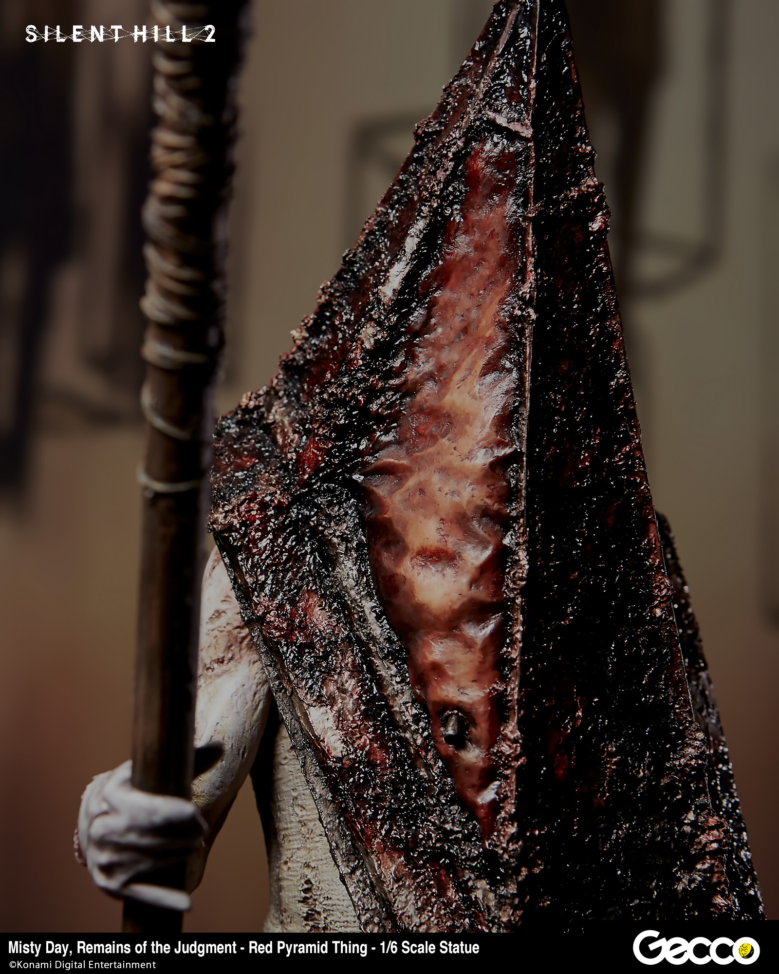 Red Pyramid Thing Statue by Gecco Co