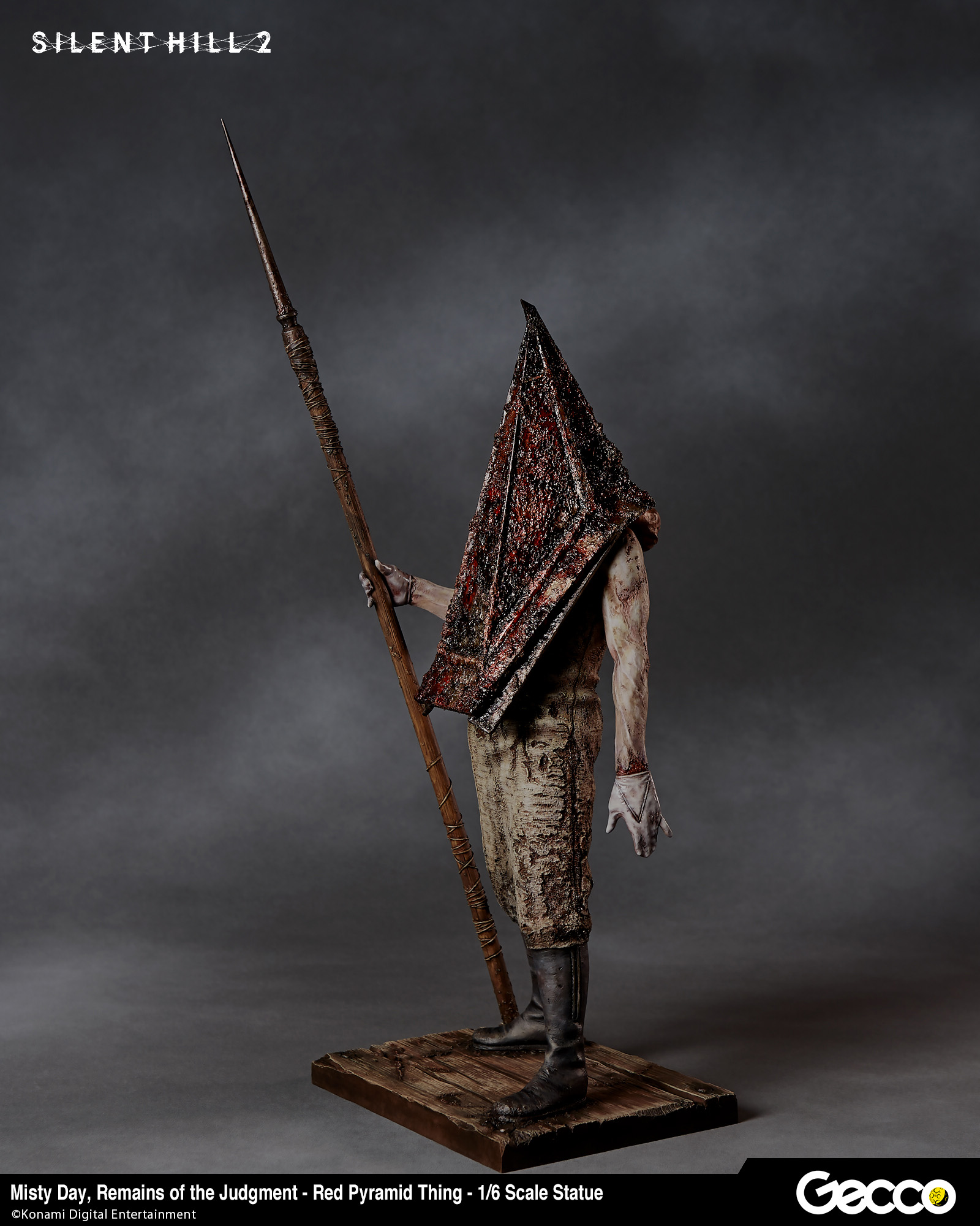 Red Pyramid Thing Statue by Gecco Co