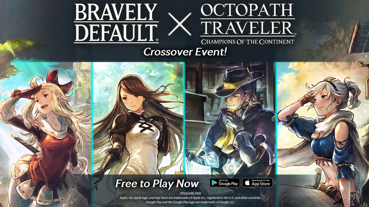 Bravely News 📰🧚‍♀️🐉🍎 on X: Full official illustrations of Agnès Oblige  and Edea Lee for the Octopath Traveler crossover:   / X