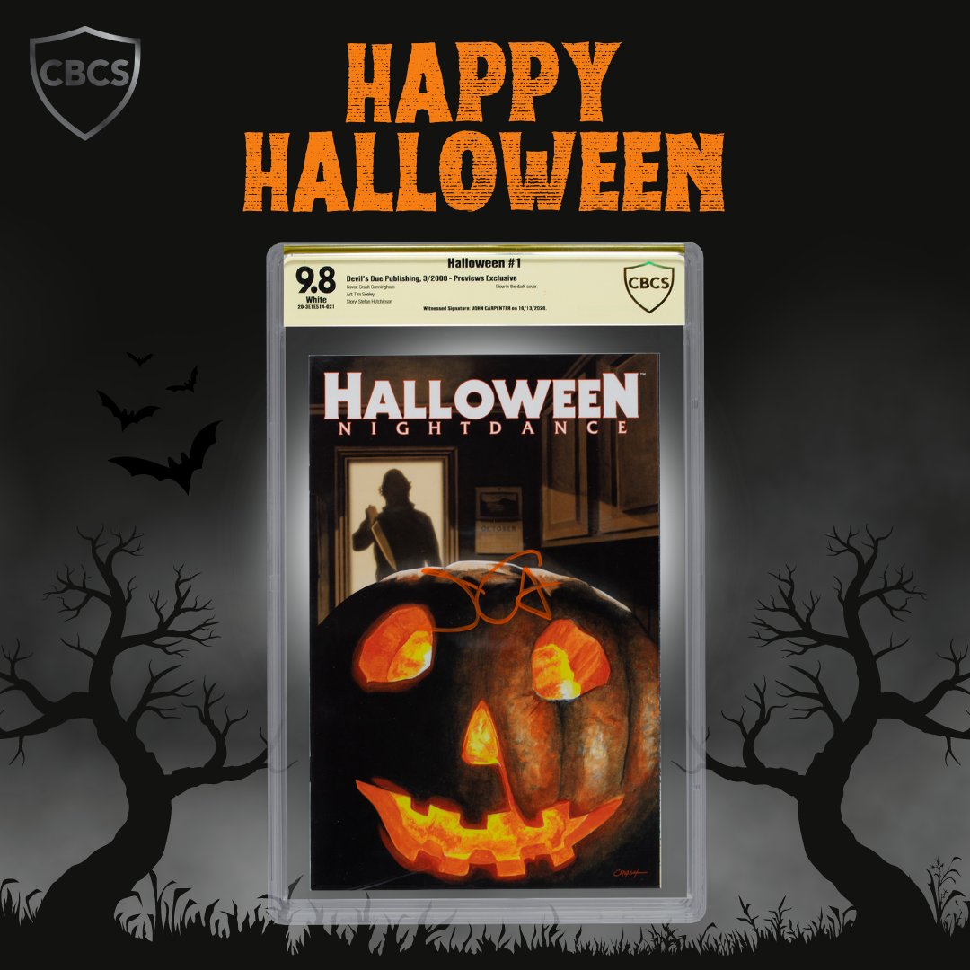 CBCScomics's tweet image. Happy Halloween from CBCS! Who are you going as today? 

#cbcscomics #comicgrading #halloween #happyhalloween #comicbooks #comics