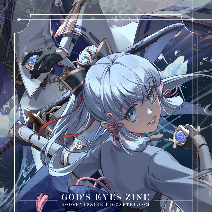 tsumishii's tweet image. Here's my preview for @godseyeszine!! Preorders close on November 7th 💖