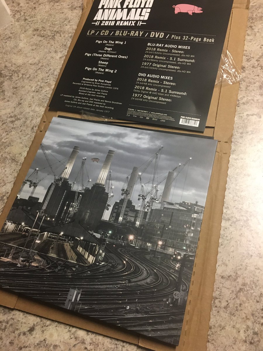 Knightwolf75's tweet photo. I finally got the Animals Remix album and honestly I squealed a bit when I saw it in my mailbox. I’m that excited for it. https://t.co/5m33RoNbzt