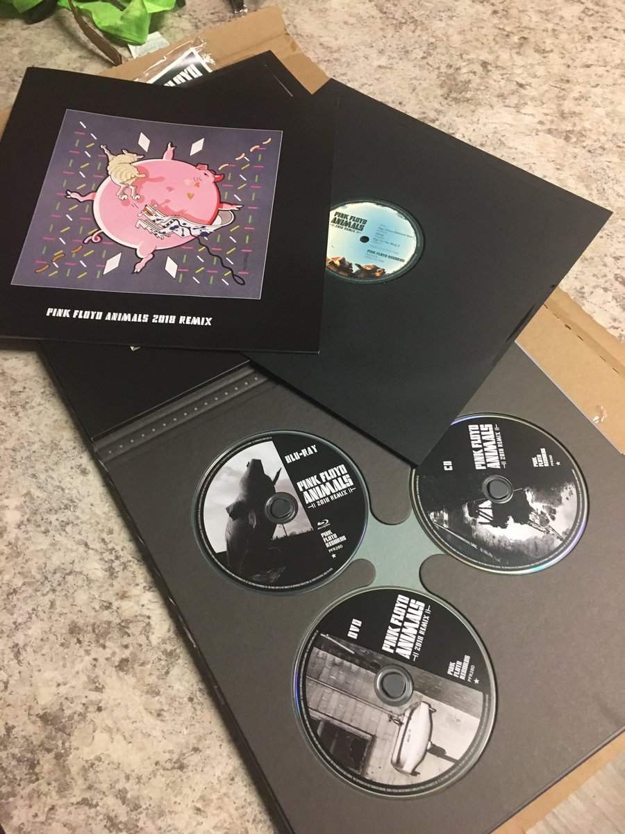Knightwolf75's tweet photo. I finally got the Animals Remix album and honestly I squealed a bit when I saw it in my mailbox. I’m that excited for it. https://t.co/5m33RoNbzt