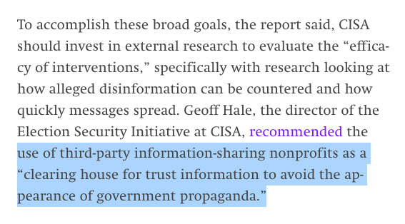 Hey so it turns out the US intelligence cartel has been working intimately with online platforms to...