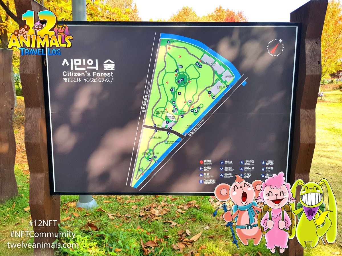 12 Animals Travel Log tweet media