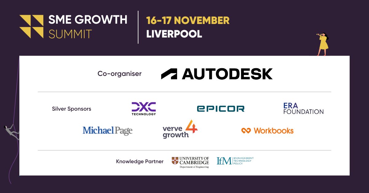 SME Growth Summit 2022 is just over two weeks away (16-17 November).

Join us in #Liverpool for our Bootcamp for Brittelstand and help us champion all the incredible #UKmfg #SMEs, which are the lifeblood of the #manufacturing #industry.

#SMEGrowth #DigiMfgWk