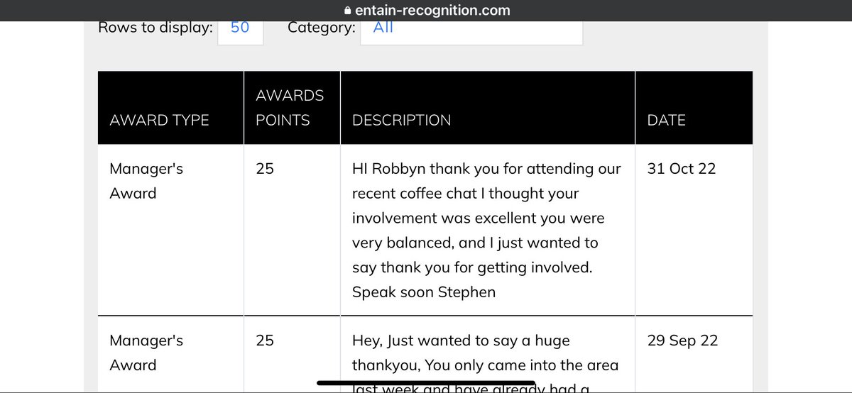 OfficialRobbynK's tweet photo. Pretty pleased with myself for once. Cheeky little Manager’s Award of the bosses’ bosses’ boss. That makes 2 “awards” in the exactly 6 weeks I’ve been in my new role, I’ll take that and run with it 🙌🏼🥳👌🏼 https://t.co/bXW7IvZOja