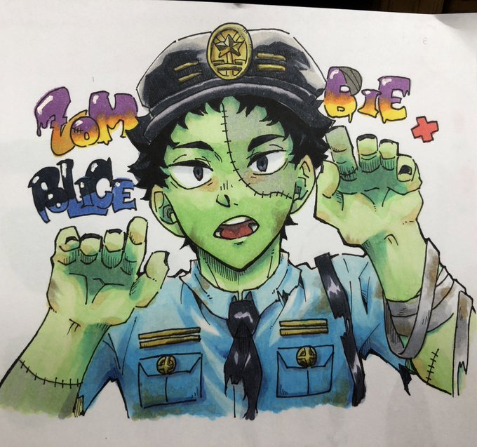 ハロウィン終わったけど満を持して半年前の絵あげとく 