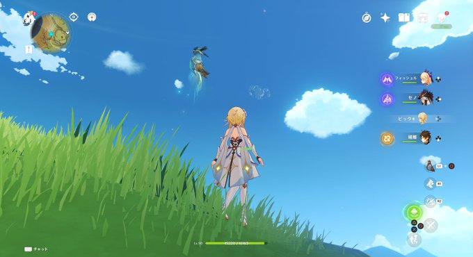 スメール探索中に北の方の空になんか浮いてるっぽいの見つけたけど何やろこれ… 