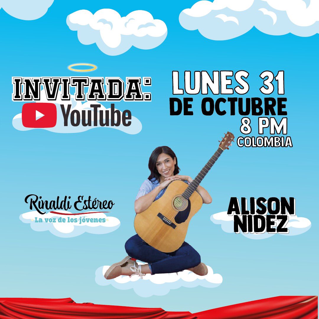 RinaldiEstereo's tweet photo. Corre para #Youtube a disfrutar de nuestra programación. Celebramos #HolyWins 😊😇😇😇 https://t.co/SL3kezMydk