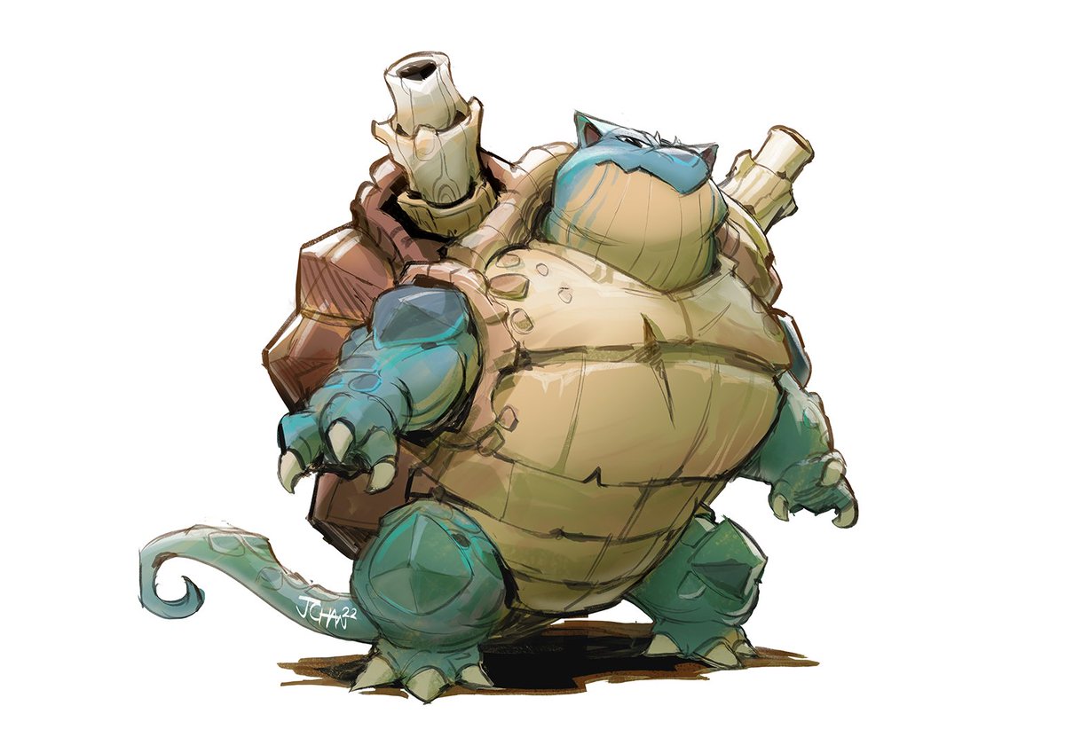 「BLASTOISE 」|Justin Chanのイラスト