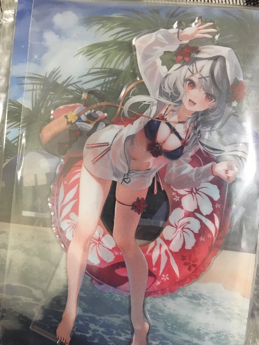 カバーから沙花叉のアクスタ届いたわ 