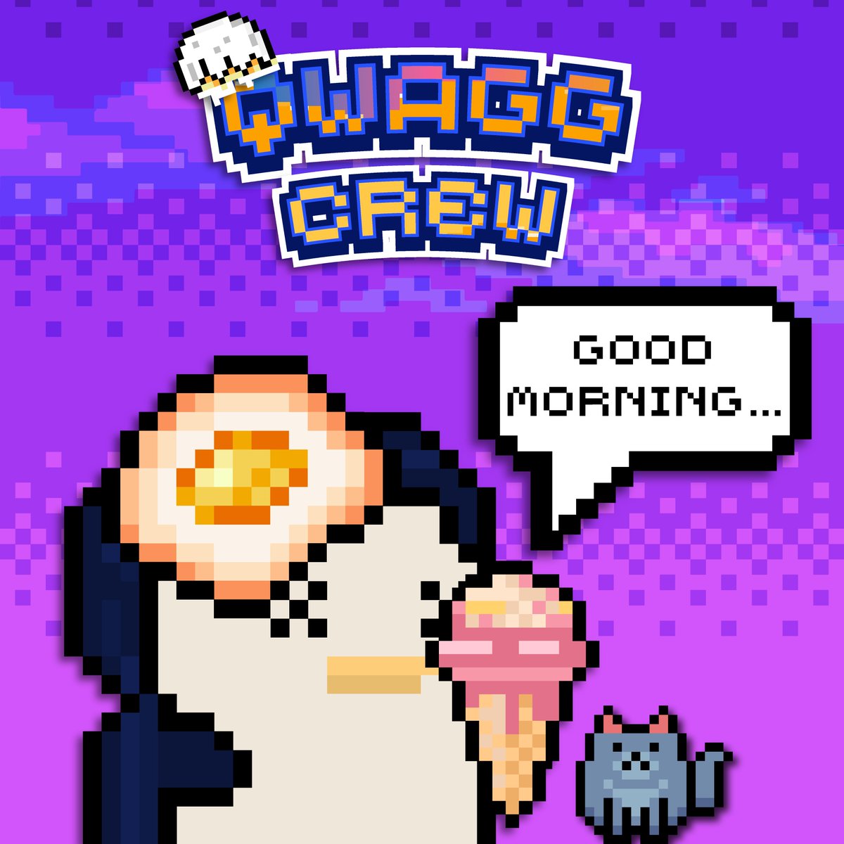 GM☀️Everyone🙏 Q-WAGG
Join Discord discord.gg/2vHYXgjqjn
Nice to see you🤟
#NFTCommuinity #NFTcollections #NFTartwork #NFTTHAILAND #NFTjapan #nftcollectors #nftcollector