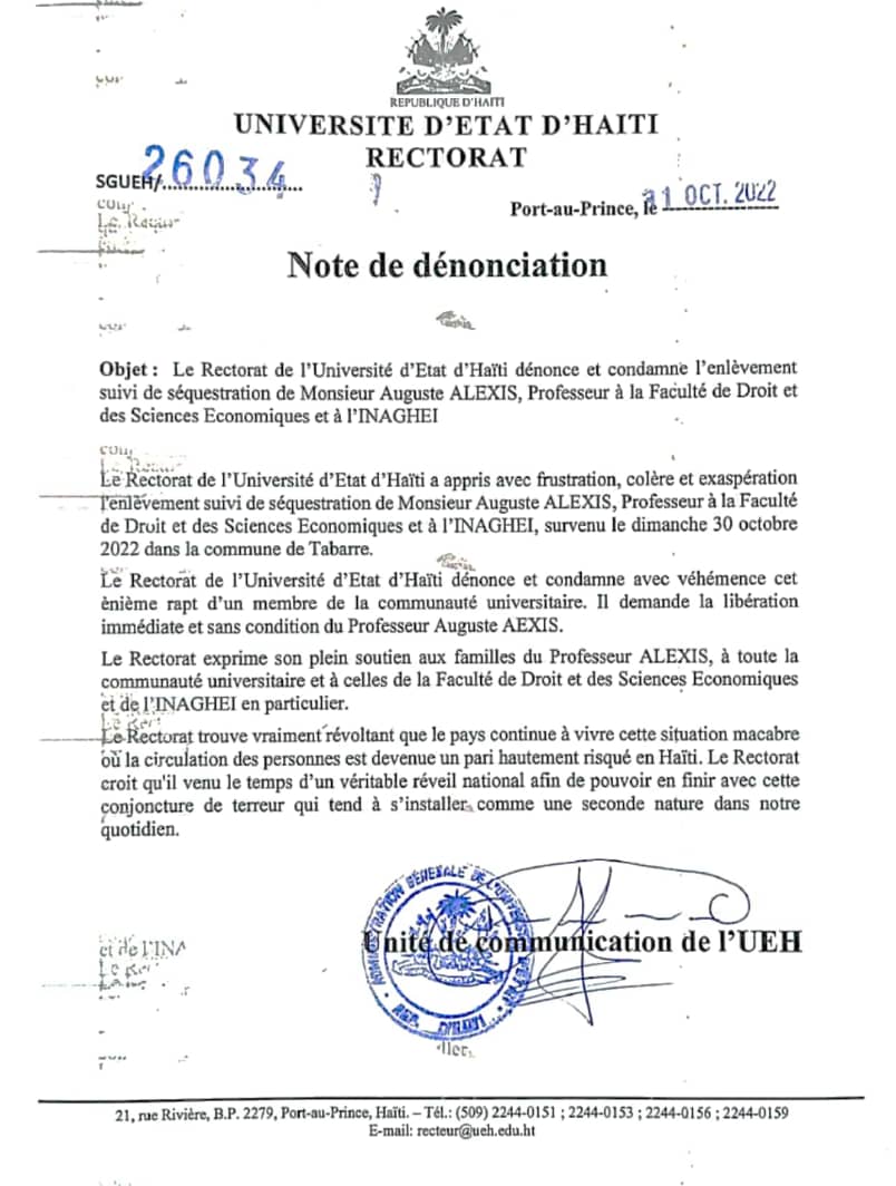 Université d'Etat d'Haiti tweet media