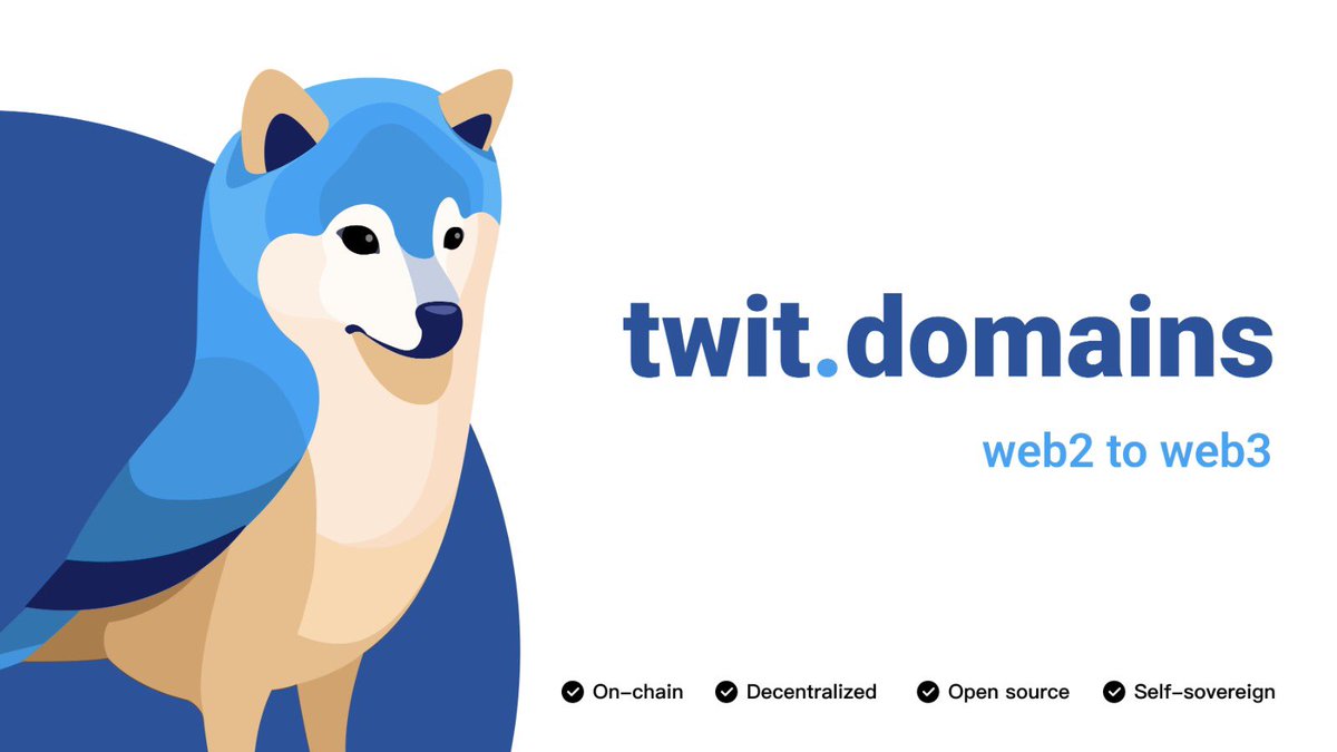 Halloween gift 🎃🎁!  We solemnly announce with<a href="/TwitNameService/">Twit Name Service</a>
Reached a strategic partnership to provide free twit domain names to all 520 million Twitter users!
 1. Follow
 <a href="/OpenTigersNFT/">OpenTigers</a>
 <a href="/OpenPowNFT/">OpenW</a>
 @TwitNameService
 <a href="/ChandlerGuo/">ChandlerGuo 郭宏才 宝二爷</a>
 @SpaceULabs
 2. Like + Retweet + @5 friends