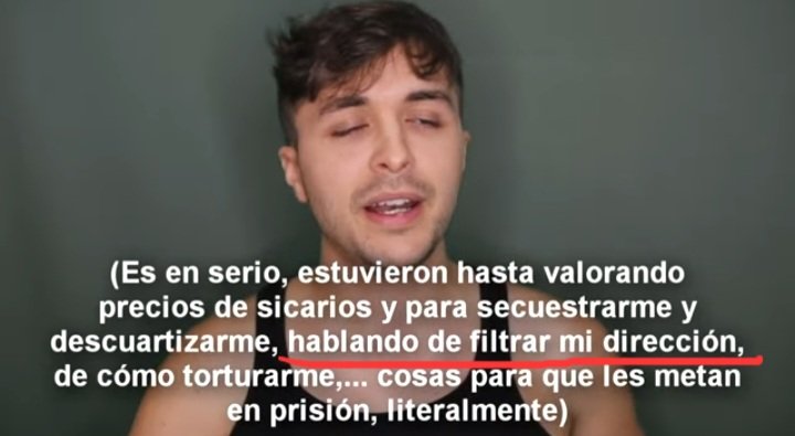 confesiomundana's tweet photo. Dalas en Stardeos: amenaza de muerte y desea asesinarlos con sus propias manos y que "ojalá lo hiciera realidad".
Also Dalas: querían contratar sicarios para doxearme, torturarme, asesinarme y descuartizarme."Cosas para que les metan en prisión, literalmente".
Daniel, por favor🤦 https://t.co/lyn3SlMSn7