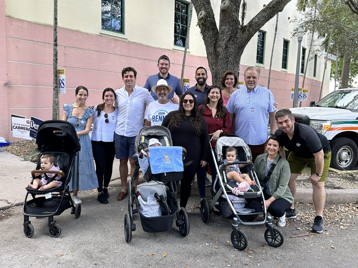 adam_benna's tweet photo. Yesterday I casted my vote surrounded by family and friends for myself, @janellesofia, and @Annette_Taddeo. One more week until the final result and I can’t wait to be the representative of #FLHD114! Remember early voting is still going on until this Sunday! Let’s go win! https://t.co/tDAjih1olb