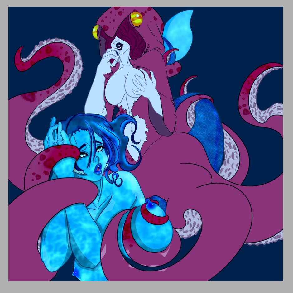 EroPonJ's tweet photo. Y para que vean que no miento aquí les va un adelanto del ultimo que pude dibujar en estos días...me atore en el día 5（︶^︶）

Por cierto abrí un TikTok maybe publique cositas x ahí 

#spookymonth #Spooktober #Rule34 https://t.co/vkOomEMfmn
