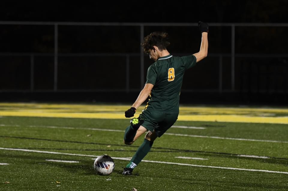 deerlakessd's tweet photo. Deer Lakes is heading to the WPIAL Championship game! Game-winner scored by Ruger Beer! #DLProud https://t.co/rdCpy8Os7A