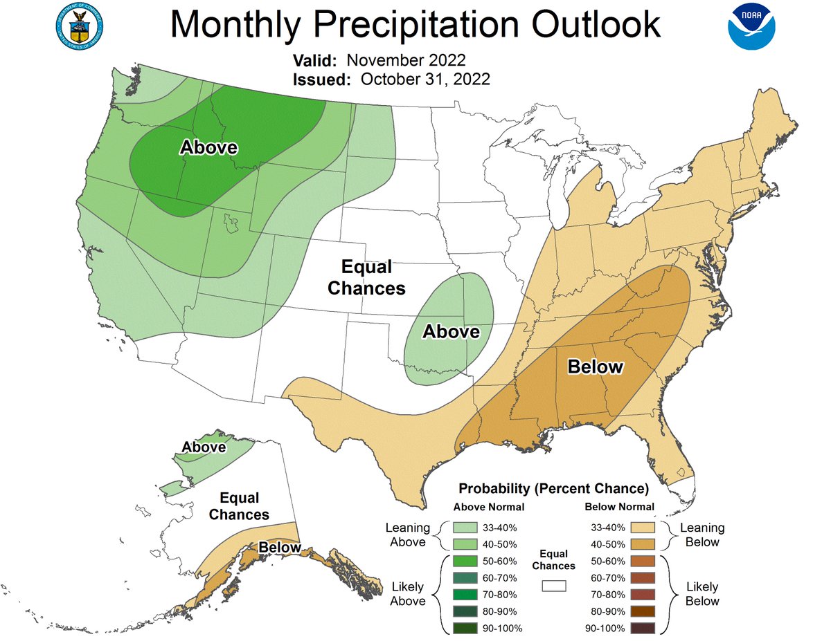 Justin Glisan (@justinmglisan) on Twitter photo The final November climatological outlooks from
<a href="/NWSCPC/">NWS Climate Prediction Center</a> show elevated chances of warmer temperatures and Equal Chances (EC) of above/below/near-average precipitation for #IA Climatologically, the avg. temp. is 36.9 degrees while 1.82" of precip. is expected. #IowaAg #IowaClimate The final November climatological outlooks from
<a href="/NWSCPC/">NWS Climate Prediction Center</a> show elevated chances of warmer temperatures and Equal Chances (EC) of above/below/near-average precipitation for #IA Climatologically, the avg. temp. is 36.9 degrees while 1.82" of precip. is expected. #IowaAg #IowaClimate