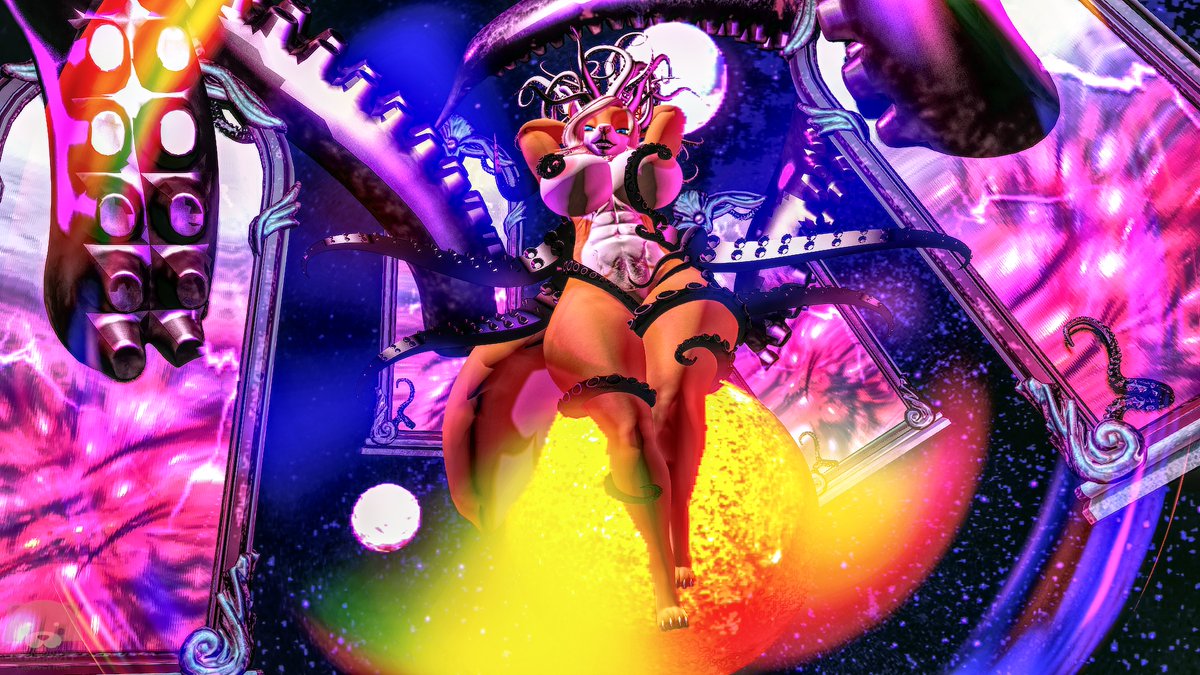 RudderButtprod's tweet photo. Halloween opens the gates to many worlds @didymus421 will be happy to show you around.

📸 @didymus421&amp; @RaignerOcelot
 
#Halloween2022 #furry #secondife https://t.co/yc6Zlcc0OG