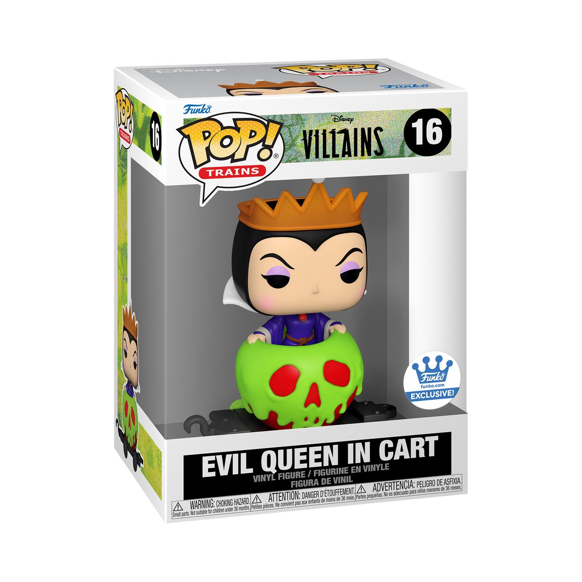 OriginalFunko's tweet image. Happy Halloween! RT &amp;amp; follow @originalfunko for the chance to WIN this Funko shop exclusive Disney Villains: Evil Queen POP!  Trains. Not feeling lucky? Order now: bit.ly/3DOJhd9  #FunkoPOP #Funkogiveaway #Halloween