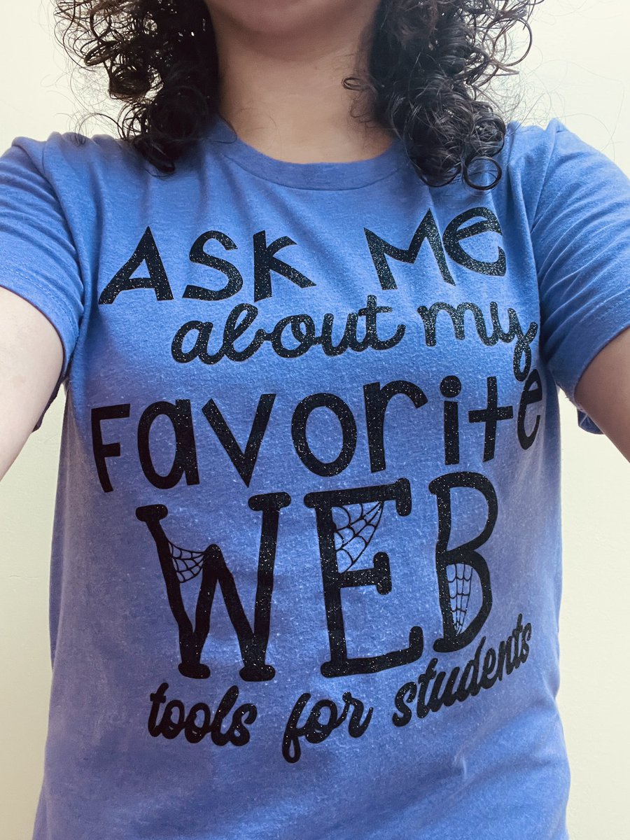 Sabrina_Hayes20's tweet image. Just because Halloween is over doesn’t mean you can’t ask any of the @tech_sps ITRTs about our favorite web tools! Check out our TikTok to learn some of our favorites: tiktok.com/t/ZTR9qPCUb/ #edutwitter #itrt #edtech