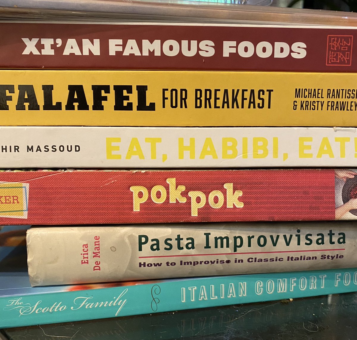 I just read random stuff…..