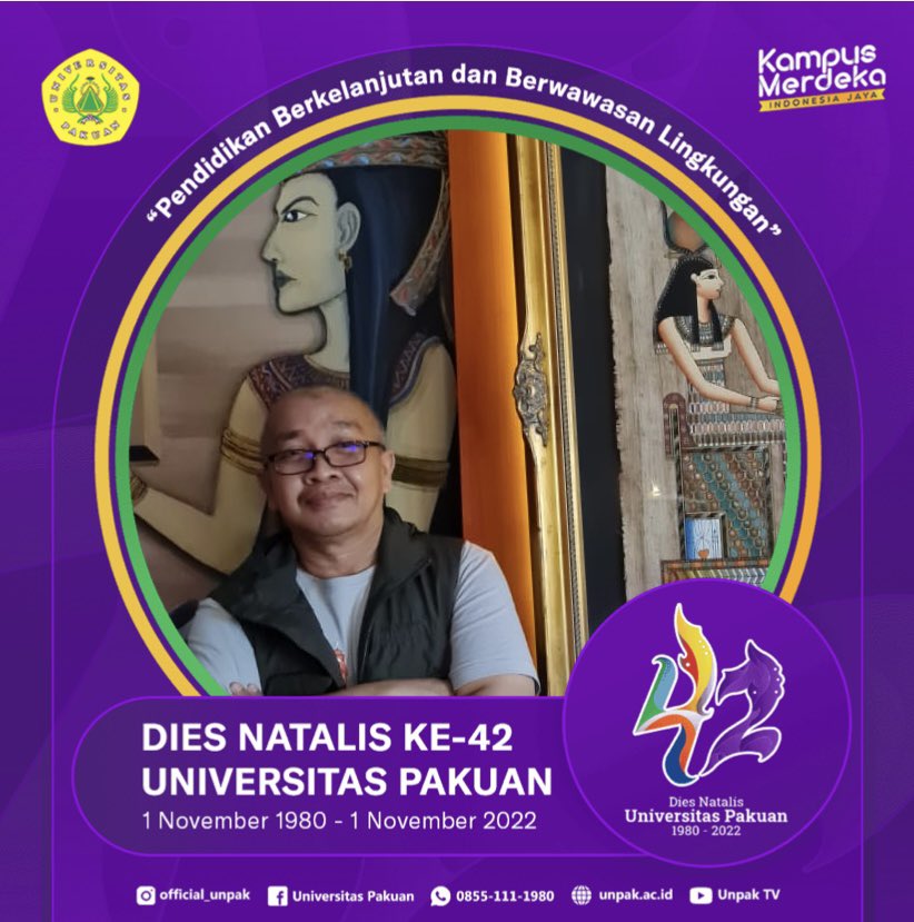 Harlah Kampus
Tema tahun ini mewakili jiwa dan passion saya 😄😄 Semoga menjadi ikon Kampus 😇😇