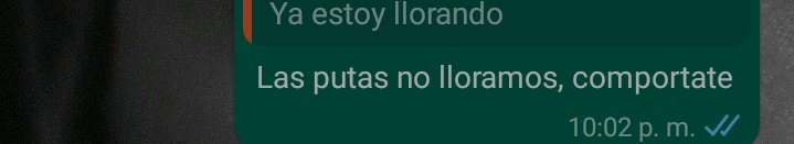 elarules's tweet image. Mi amix me dice que está llorando
Yo inmediatamente: