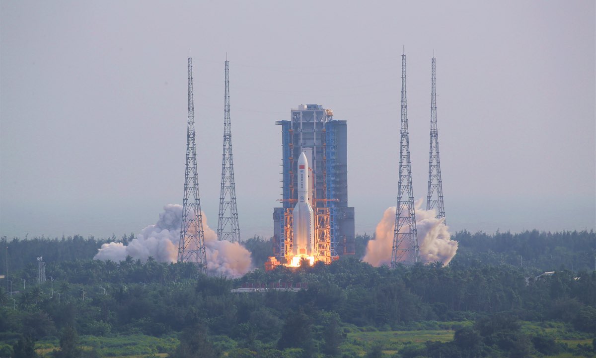 AmbQinGang's tweet photo. With the successful launch of Mengtian Lab Module, China will soon complete its first-ever permanent space station—#Tiangong. https://t.co/J6uvdGbZZG