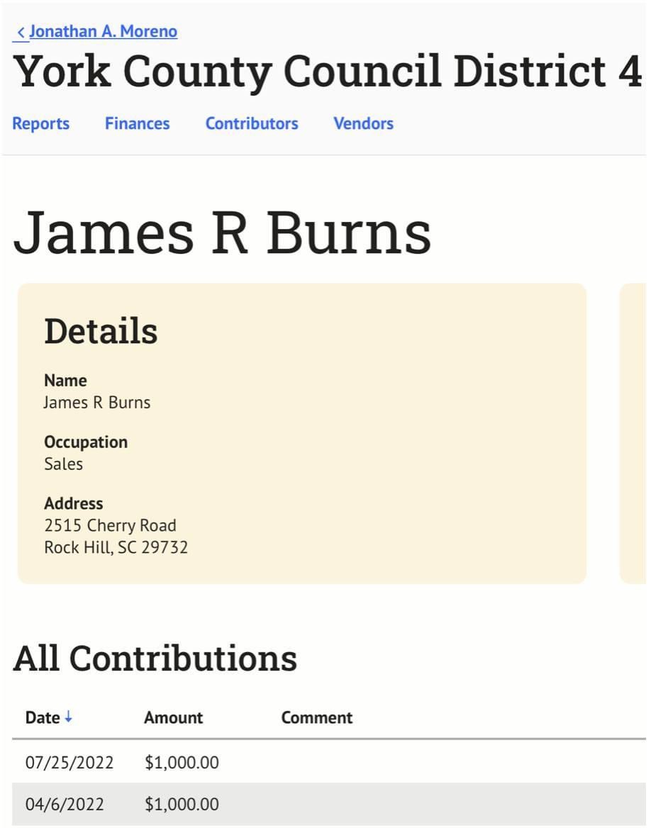 York County (SC) Democratic Party tweet media