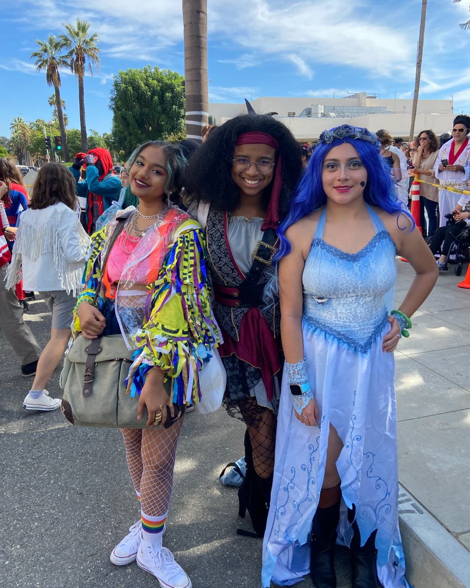 weareocsa's tweet photo. Halloween on 10th Street is always an epic mix of energy and creativity as OCSA students show off their unique costumes in the annual costume contest, and their peers and families cheer them on! We were happy to see that this year was no exception. Happy Halloween! https://t.co/ub8JKzHhVw