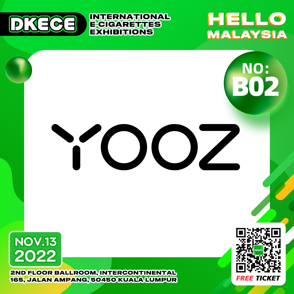 YOOZGlobal's tweet photo. YOOZ will be at DKECE exhibition, Malaysia. There will be lots of activities that you can experience.๐ฅ
๐TIME: November 13, 2022 10:00--22:00
๐Location: 2nd Floor Ballroom, InterContinental Kuala Lumpur, Malaysia
#vapemaster #eliquid #vapeshow #vapeporntricks https://t.co/SyU14mAJ9t