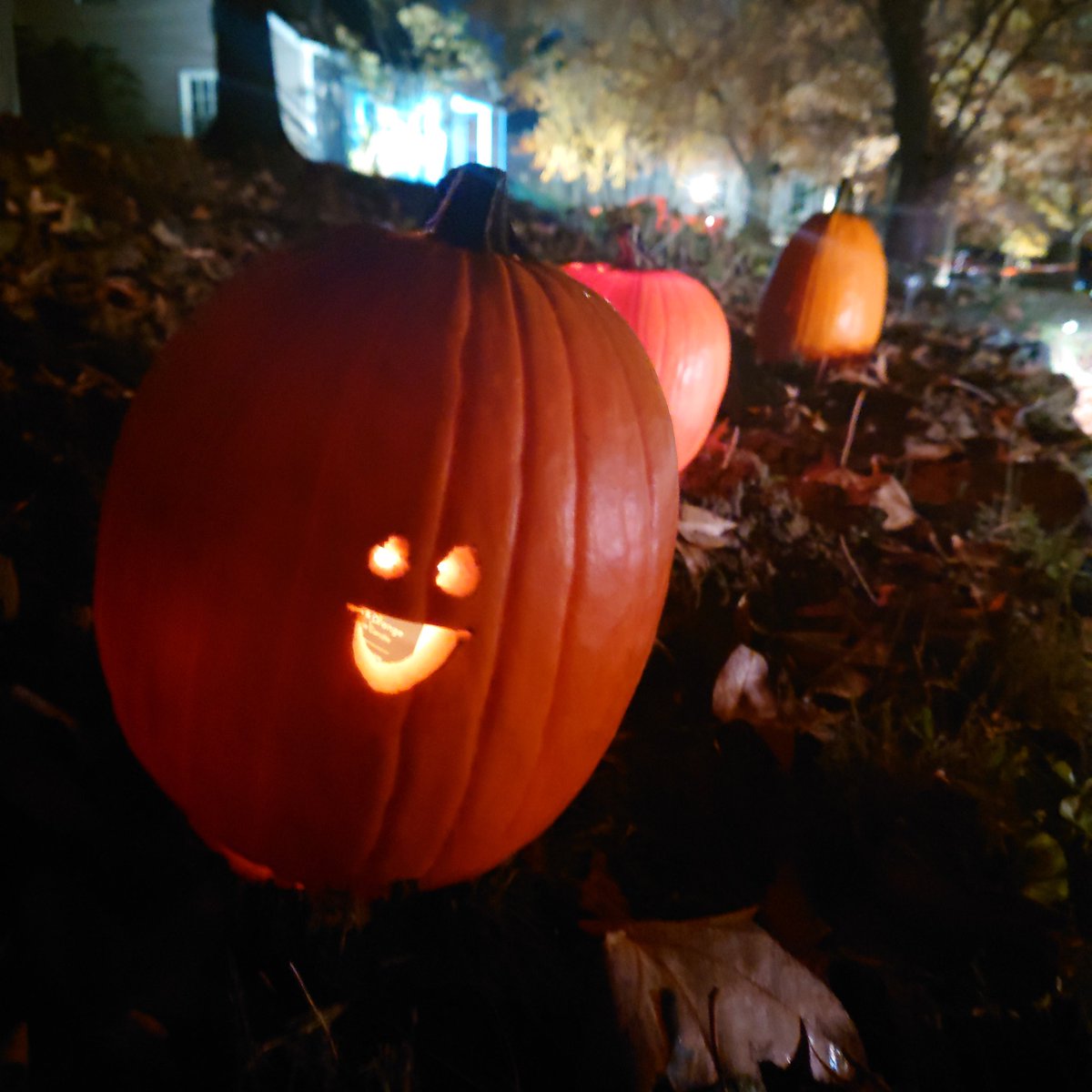 I am so proud of my Jack o Lantern this year!
