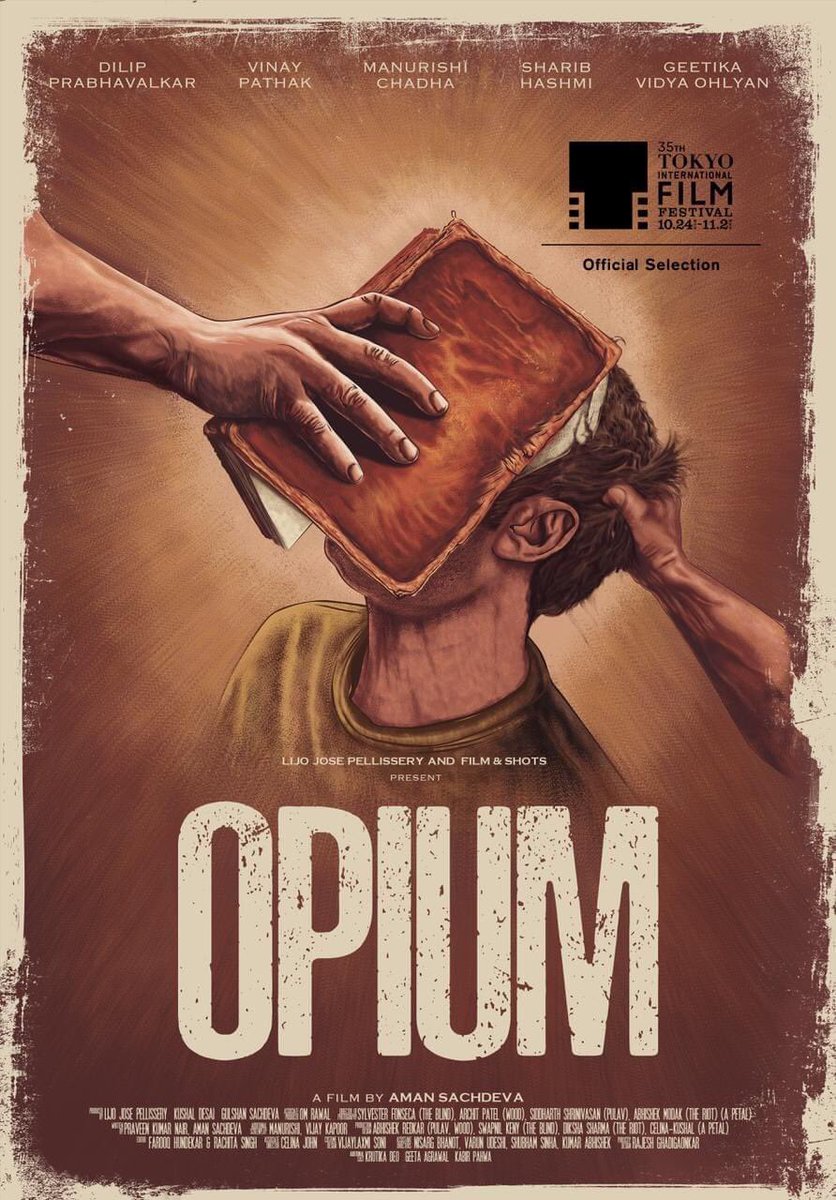 maremarecat's tweet photo. アヘン
Opium / Afeem
#アヘン
2022/インド
丸の内TOEI①
2022.11.1 15:00
#AmanSachdeva #VinayPathak
#SharibHashmi
#GeetikaVidyaOhlyan
#AnirbanBhattacharyya
#ManuRishiChadha
#AeklavyaTomer
東京国際映画祭
@tiff_site #TIFFJP
https://t.co/fQg5ek33MD… https://t.co/Iac0qYBxAi
