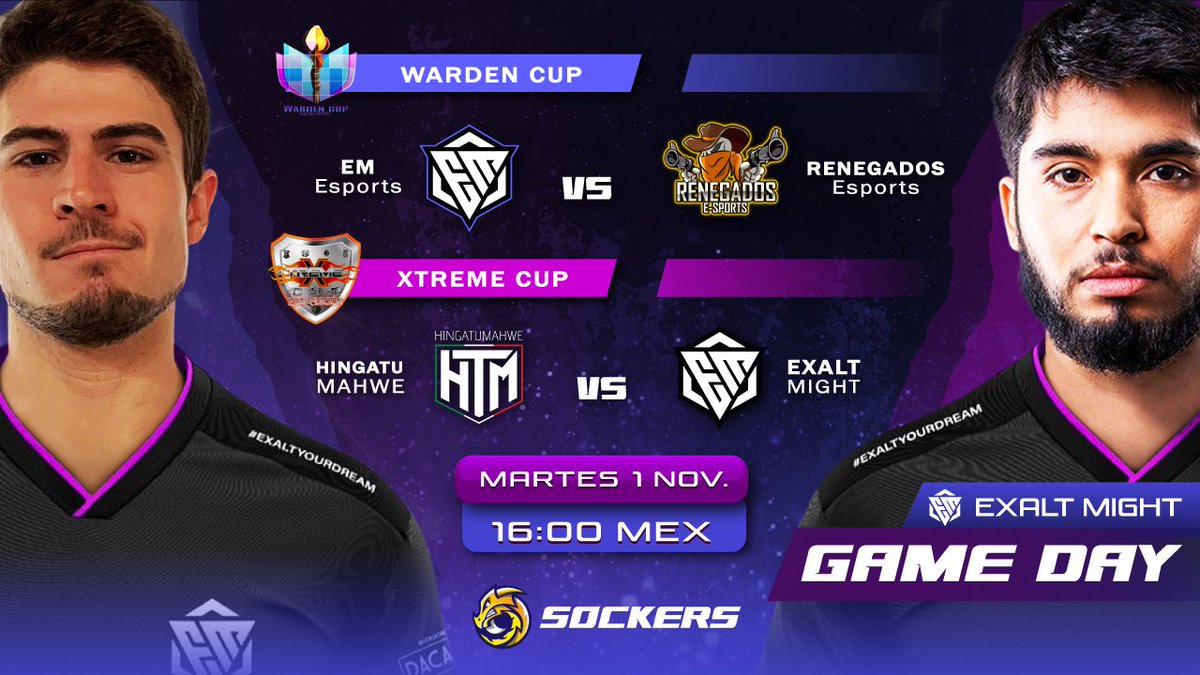 Sockers_'s tweet photo. Martes 23.00 CET ⏰️ 18.00 EST
YT📺https://t.co/ScYNUz8Bzi
Tw📺https://t.co/UvuJuygy1k
#WARDENCUP
@RenegadosCocMex 🆚️ @ExaltMight
#xtremecup
@ExaltMight 🆚️ #hingatu
Organiza @BulmaId
Se viene el EMESPORTS y el ExaltMight Hispano 🥳 en TH15
Caster🗣️🎙@Sockers_
RT🔄 https://t.co/dVs5omSOYb