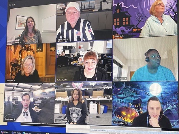 LWachowska's tweet photo. Happy Halloween from our S&amp;R team. 🎃👻 @UALNOC @denniszezas @jacquikey @united @Jmalig @MarioGo53730122 https://t.co/3q0BJYrOog