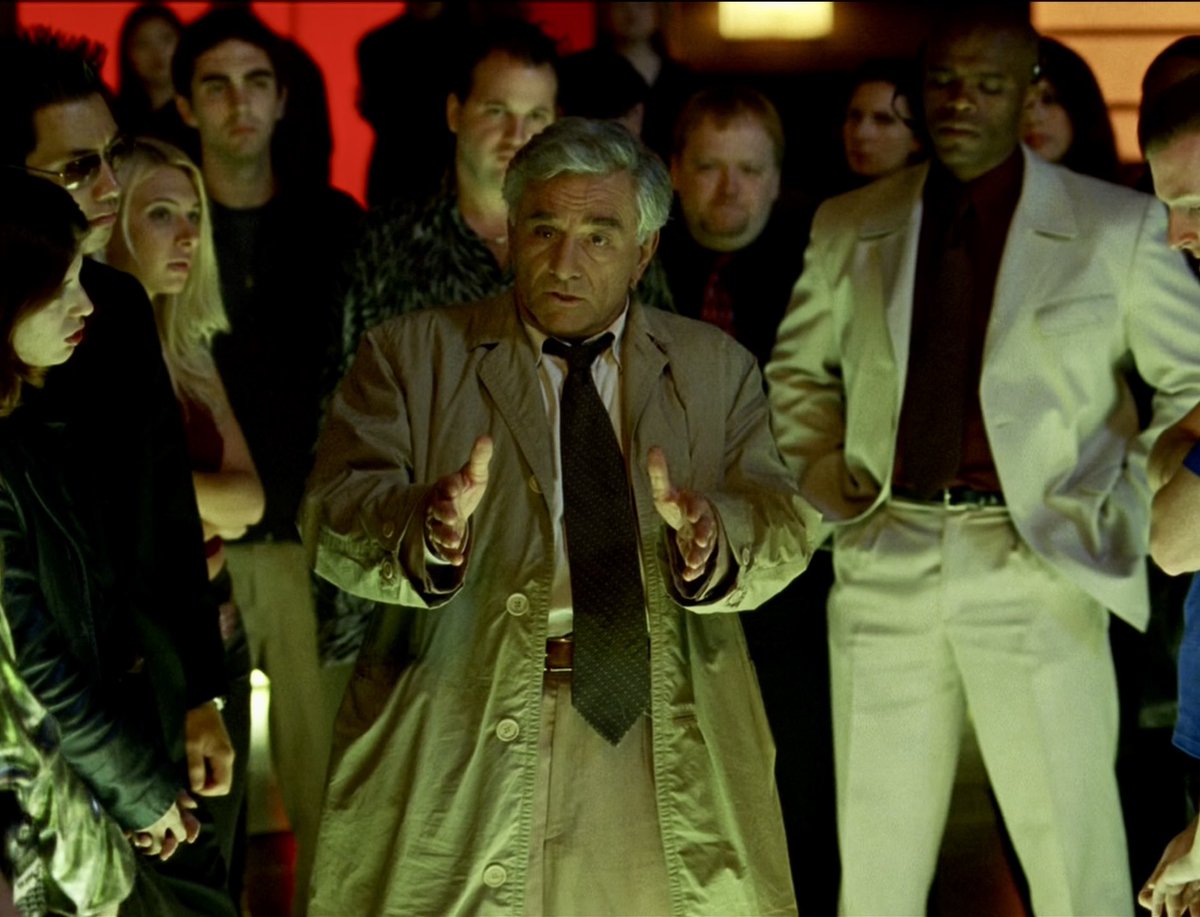 paulverhoeven's tweet photo. Finished my watch of new Columbo. Firstly, I rated it, quite often, almost as highly as the original run. Secondly… I kind of dug Columbo Likes the Nightlife. A bit like having the lieutenant in a mashup of Doug Liman’s Go / the diner scene from Mulholland Drive, but…it worked! https://t.co/x5SE4WziRG
