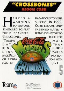 Magic8Bill's tweet image. Representing the @Buccaneers we have Reggie “Crossbones” Cobb. #GoBucs #MonstersOfTheGridiron
