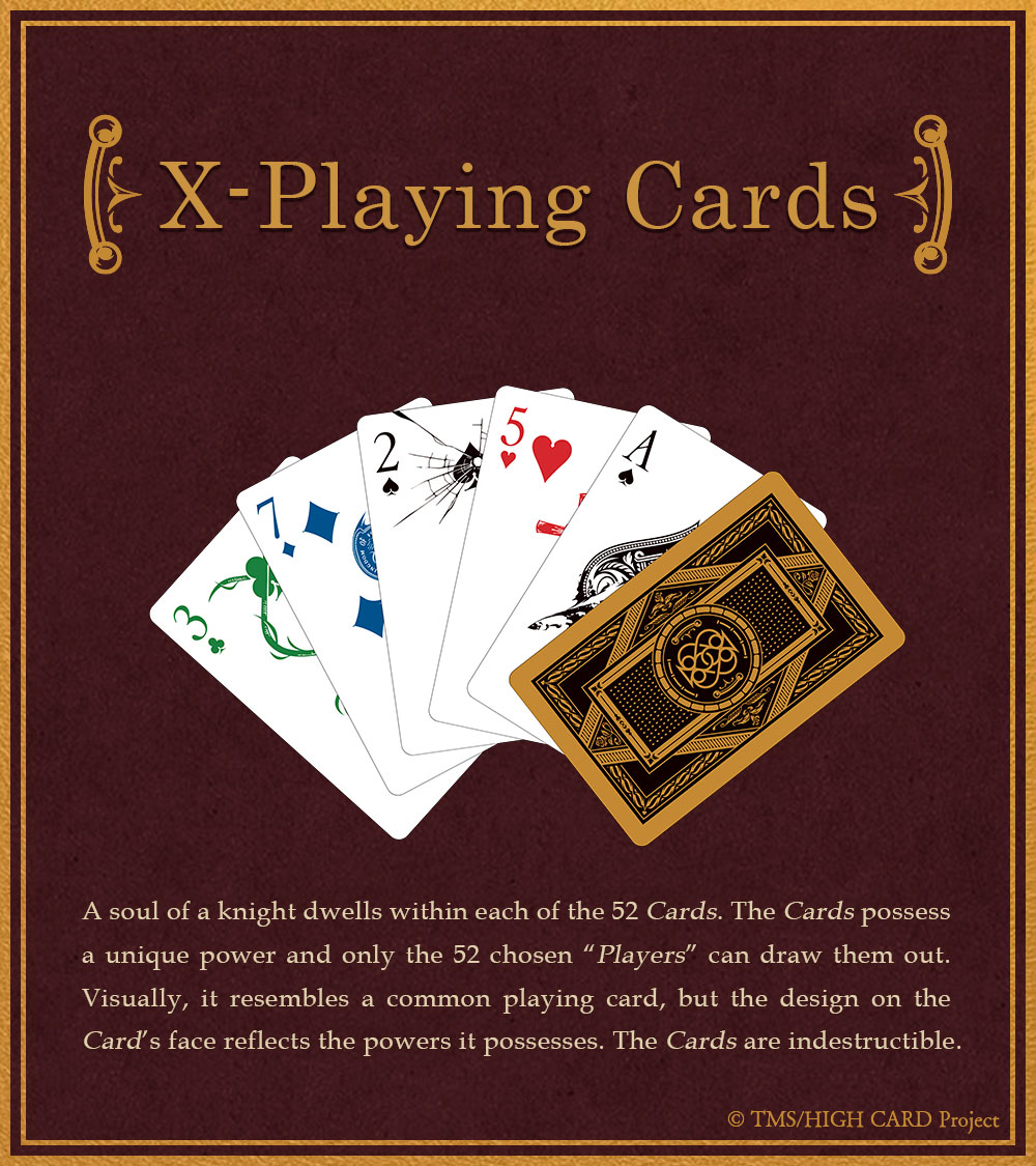 High Card Anime: How are the X-playing Cards ranked in Power?