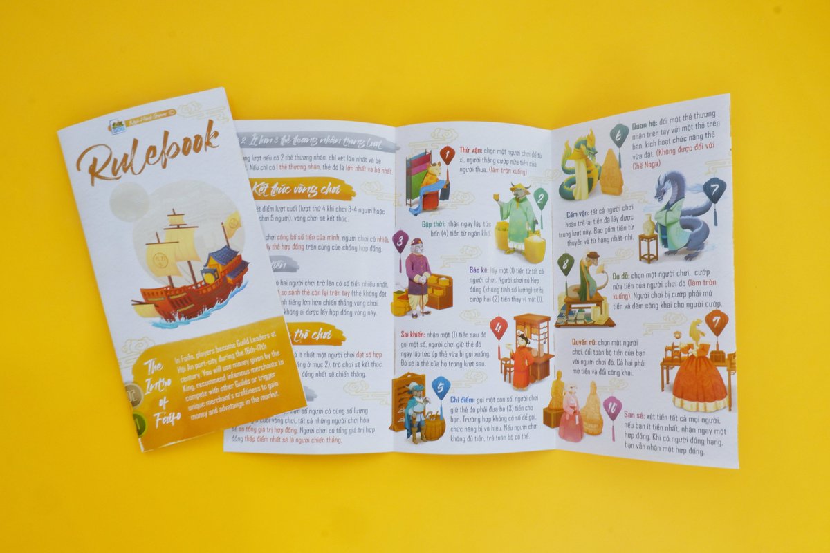 NguHanhGames's tweet photo. #hoipho #faifo Hoipho comes with English Rulebook and Summary Sheets 🇻🇳🇬🇧 
#cardgame #boardgames #boardgamesfromvietnam https://t.co/Xsb5IkJ932
