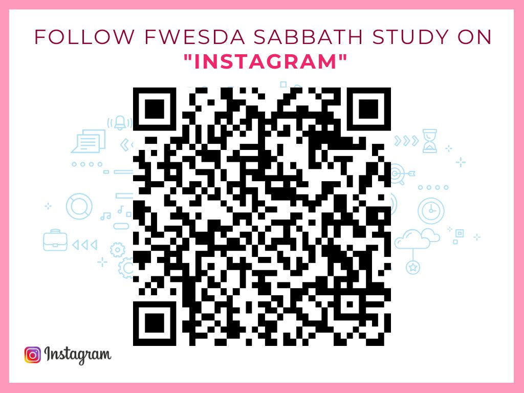 fwesdalovesyou's tweet photo. FWESDA Sabbath Study Instagram app,
Click this link: https://t.co/cE7wqmfTe8
Follow, Like, Comment, and Share...
#sabbathstudy #fwesda #sabbath #sabbathschool #sda #truth #biblestudy #fwesdasabbathschool #sabbathkeeper #adventist #onlyonegod https://t.co/RMLXtU97EN